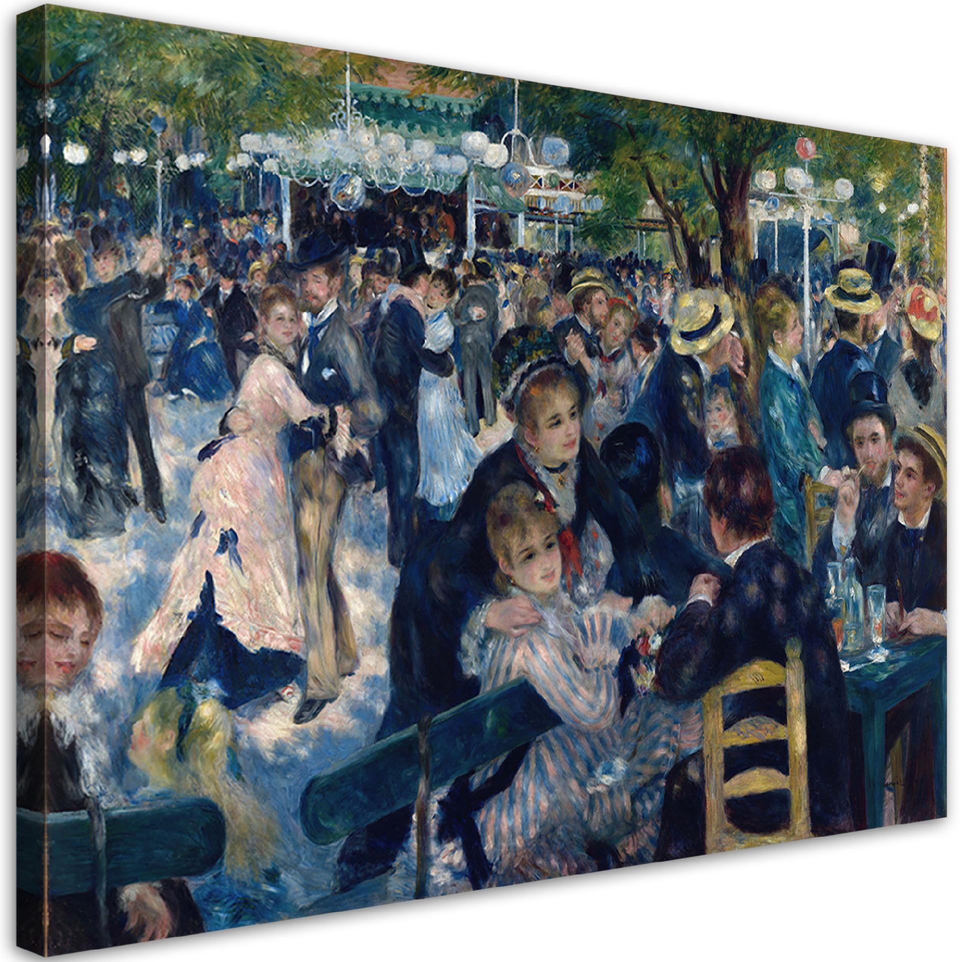 Feeby Obraz na płótnie, Bal w Moulin de la Galette Auguste Renoir 60x40