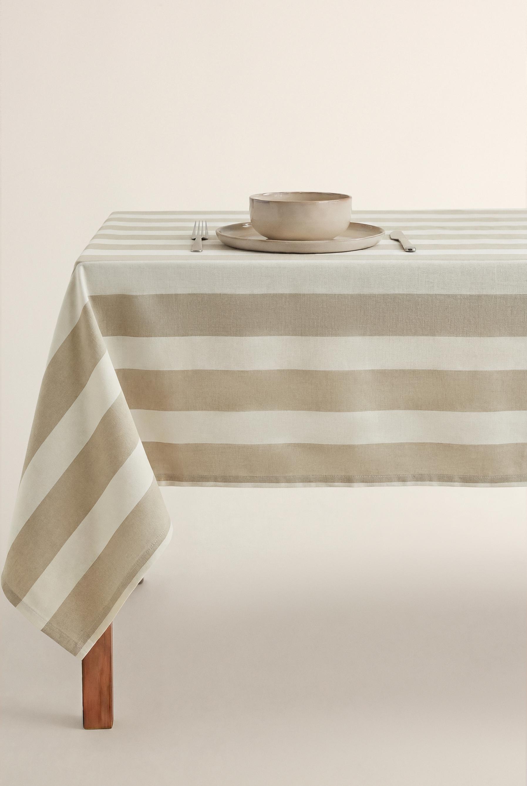 Mantel rayas 140 x 240 cm