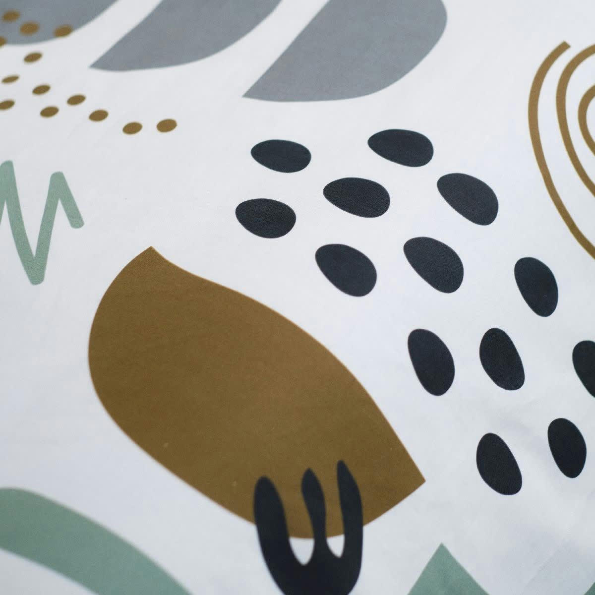 - Parure de lit en Coton Blanc 240x220 cm