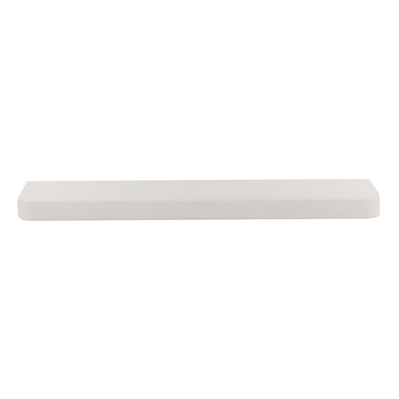 Giga Meubel Wandplank Stone - Wit Marmer Composiet - 150x29x8cm