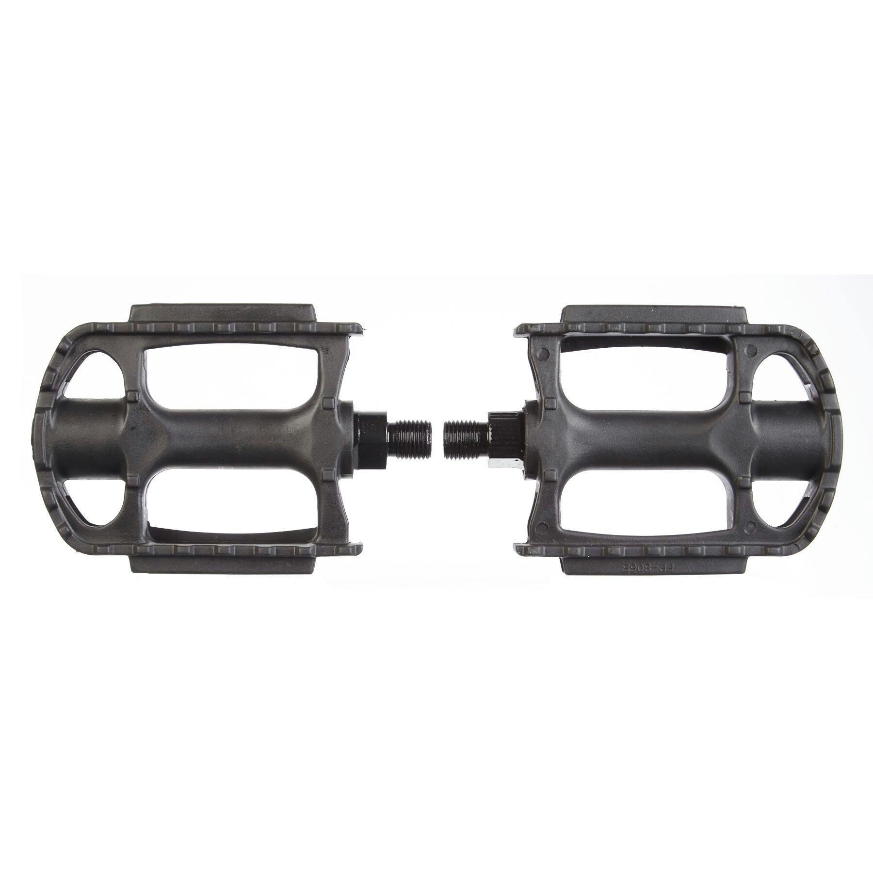 Supercycle Resin Bike Pedals w/Reflector, 1/2-in, 2-pk