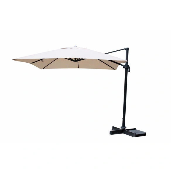 Pendelschirm »Paros«, BxHxL: 300 x 255 x 300 cm, Sonnenschutzfaktor: 80