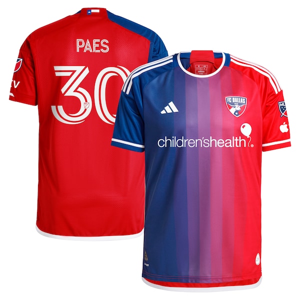 Maarten Paes FC Dallas adidas 2024 After Burner Authentic Player Jersey – Navy