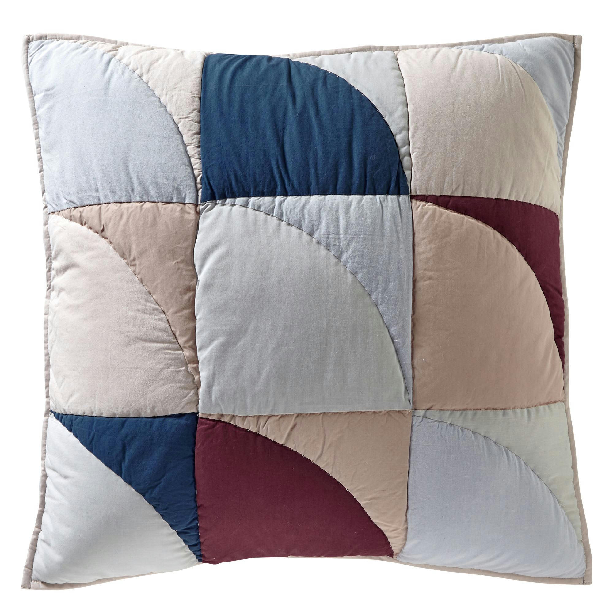 PATCHY - Housse d'oreiller 65x65 multicolore en coton 100 g/m²