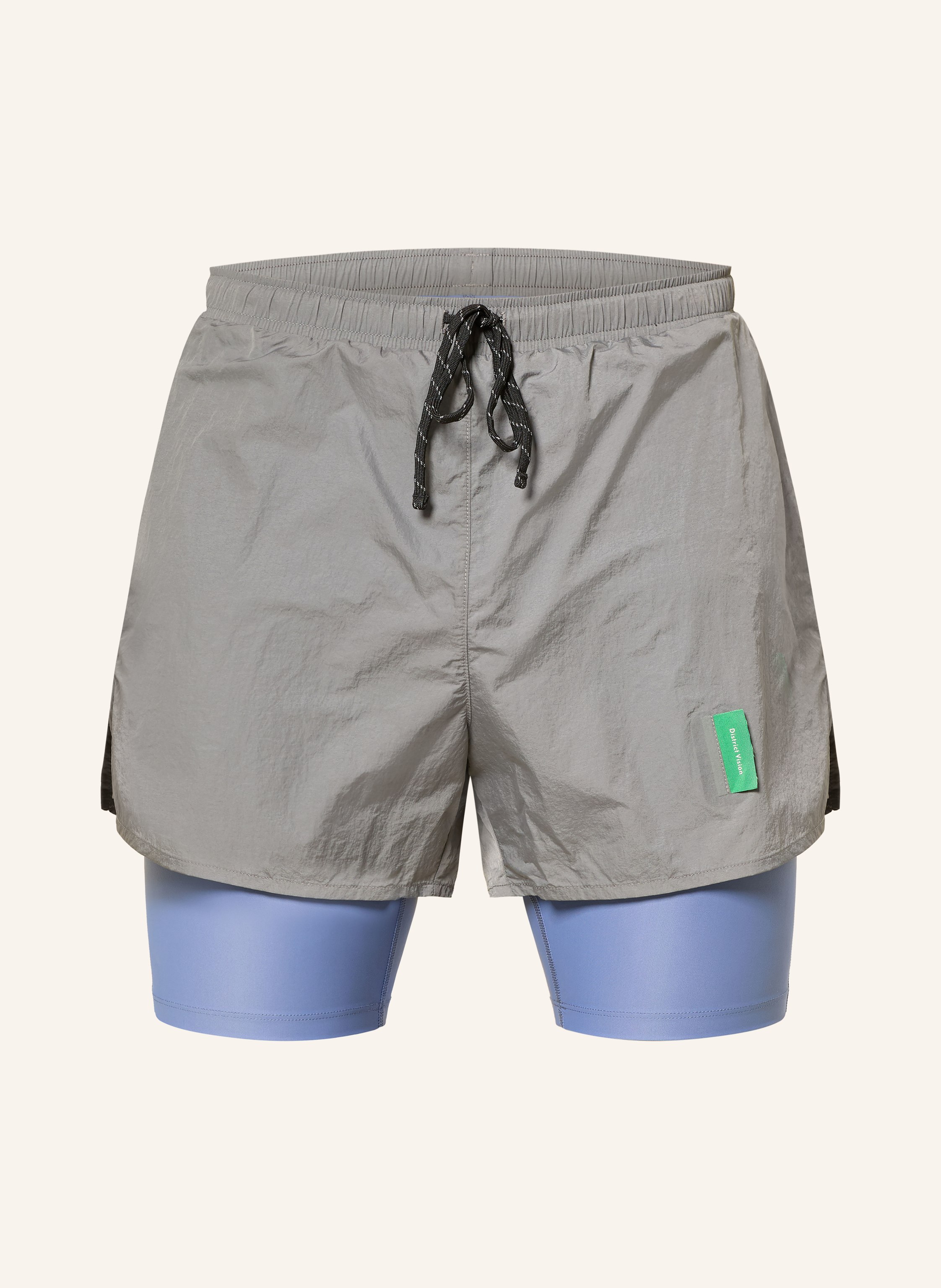 District Vision 2-in-1-Laufshorts