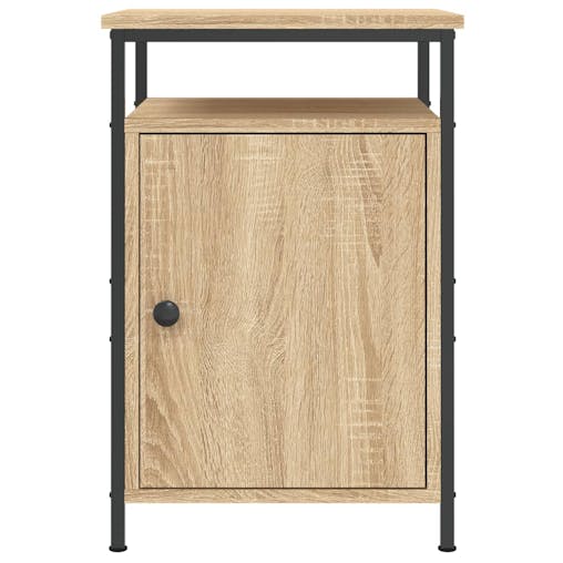 NNEVL Bedside Cabinets 2 pcs Sonoma Oak 40x42x60 cm Engineered Wood