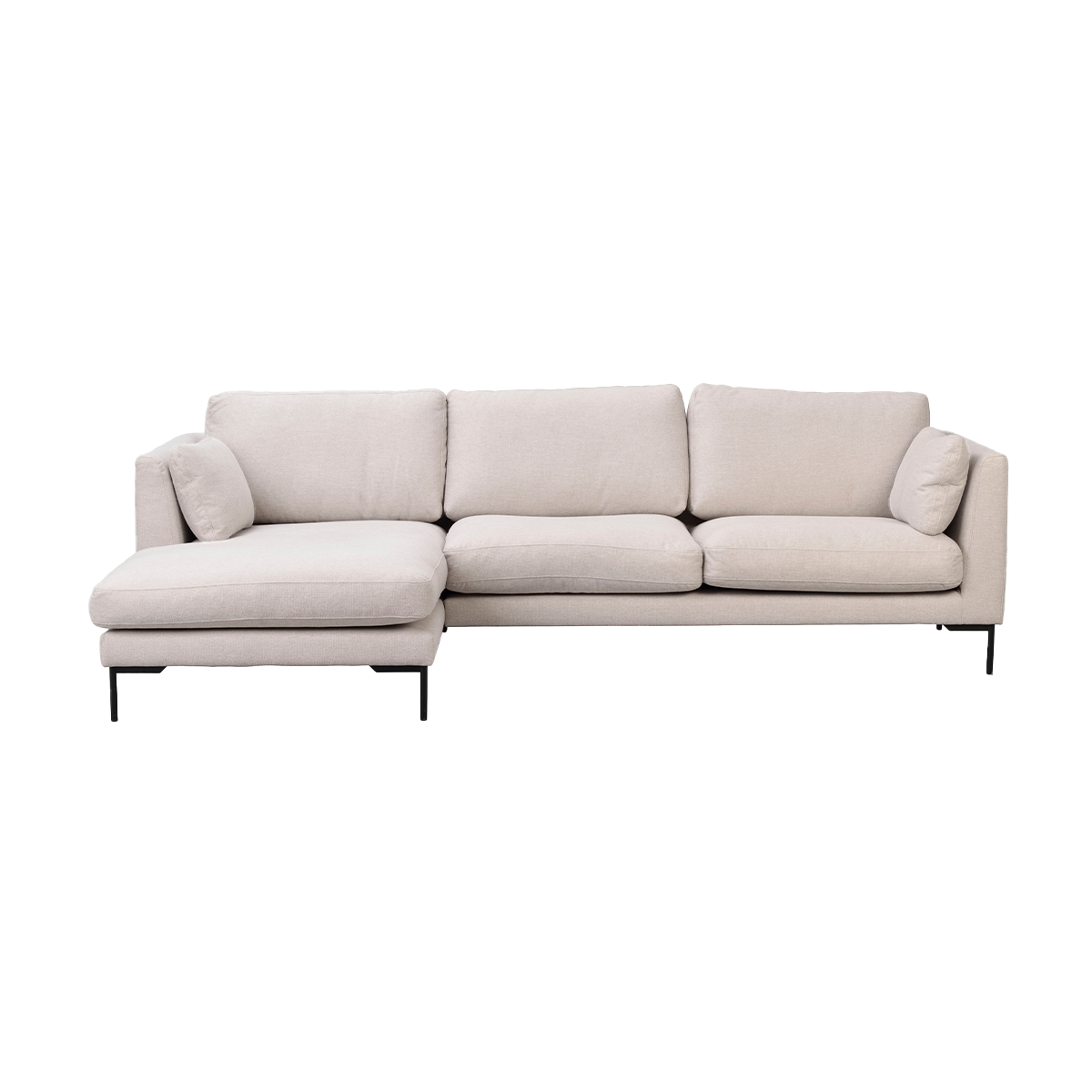 Rowico Home Corwin Hoekbank Beige - Links - 270 cm