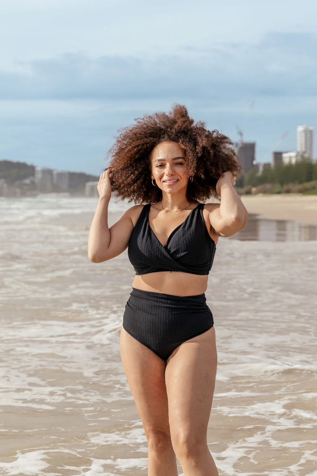 Burleigh Bikini Top in Black
