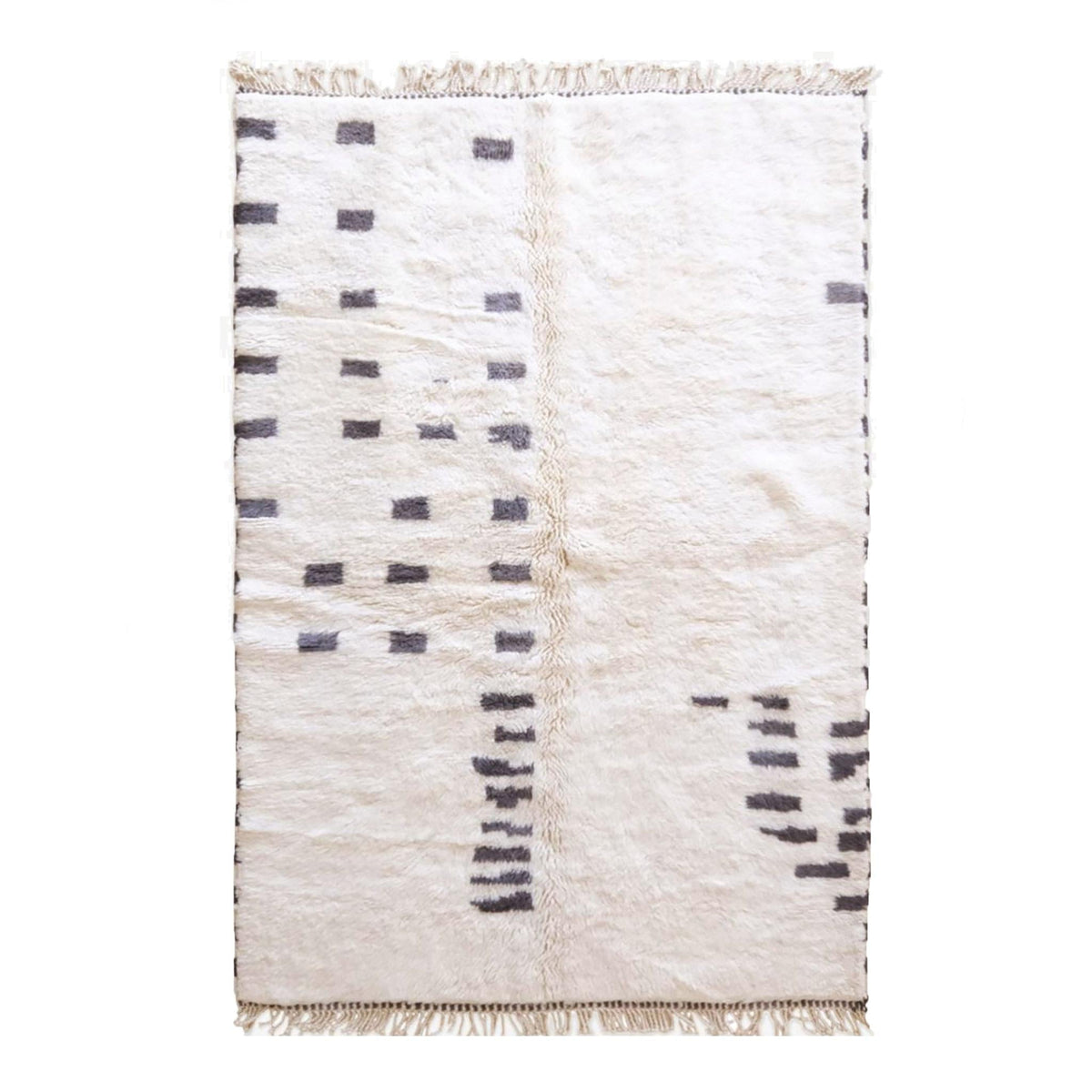 AFK Living vloerkleed Berber - handgemaakt - Wol - 140 cm x 200 cm