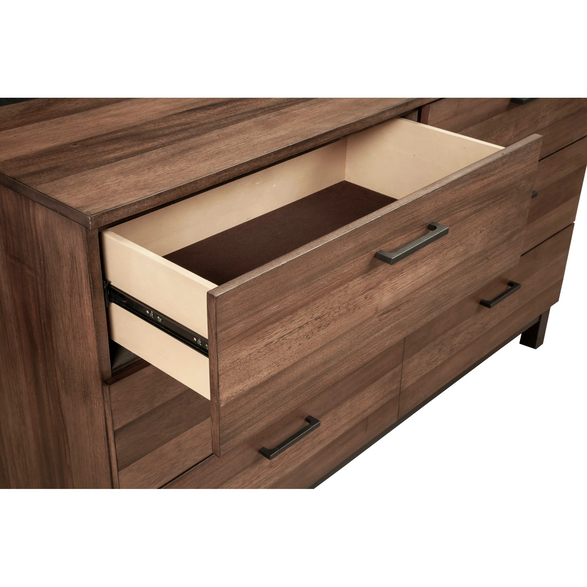 Origins by Alpine Weston Wood 6 Drawer Dresser in Rustic Pine