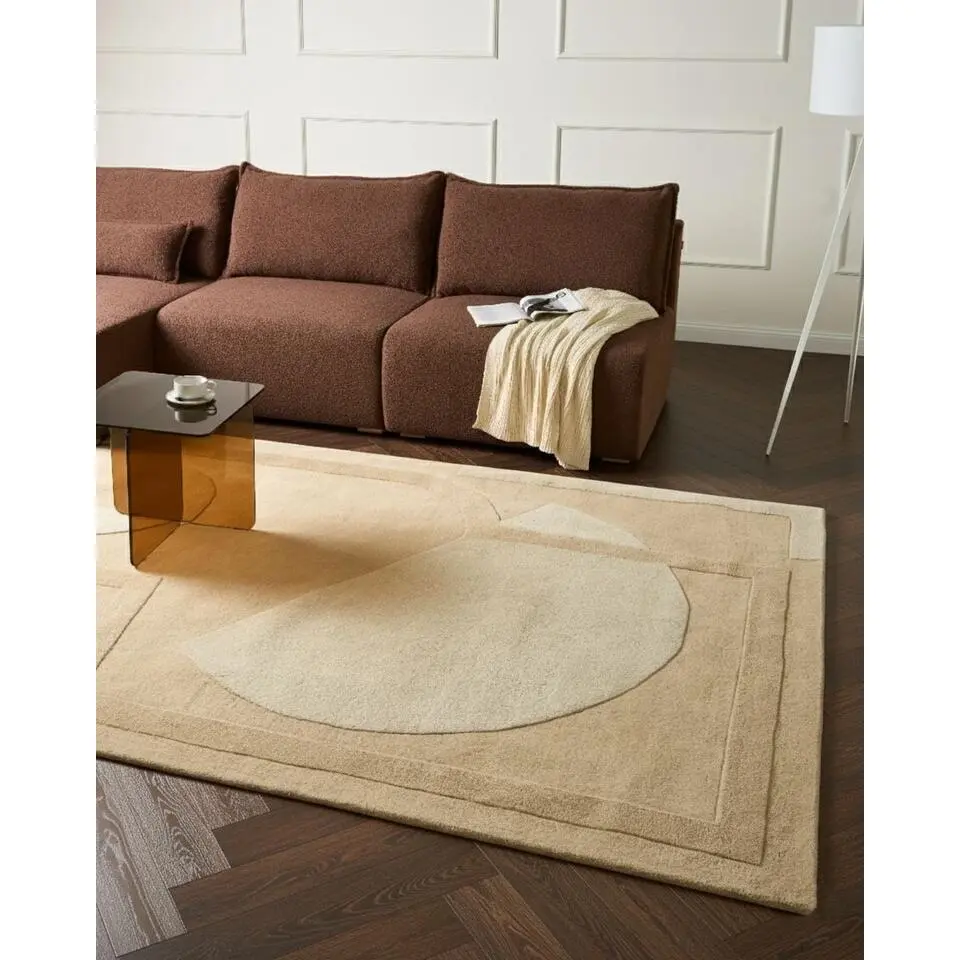 GAYA - Vloerkleed - Beige - 200 x 300 cm - Wol