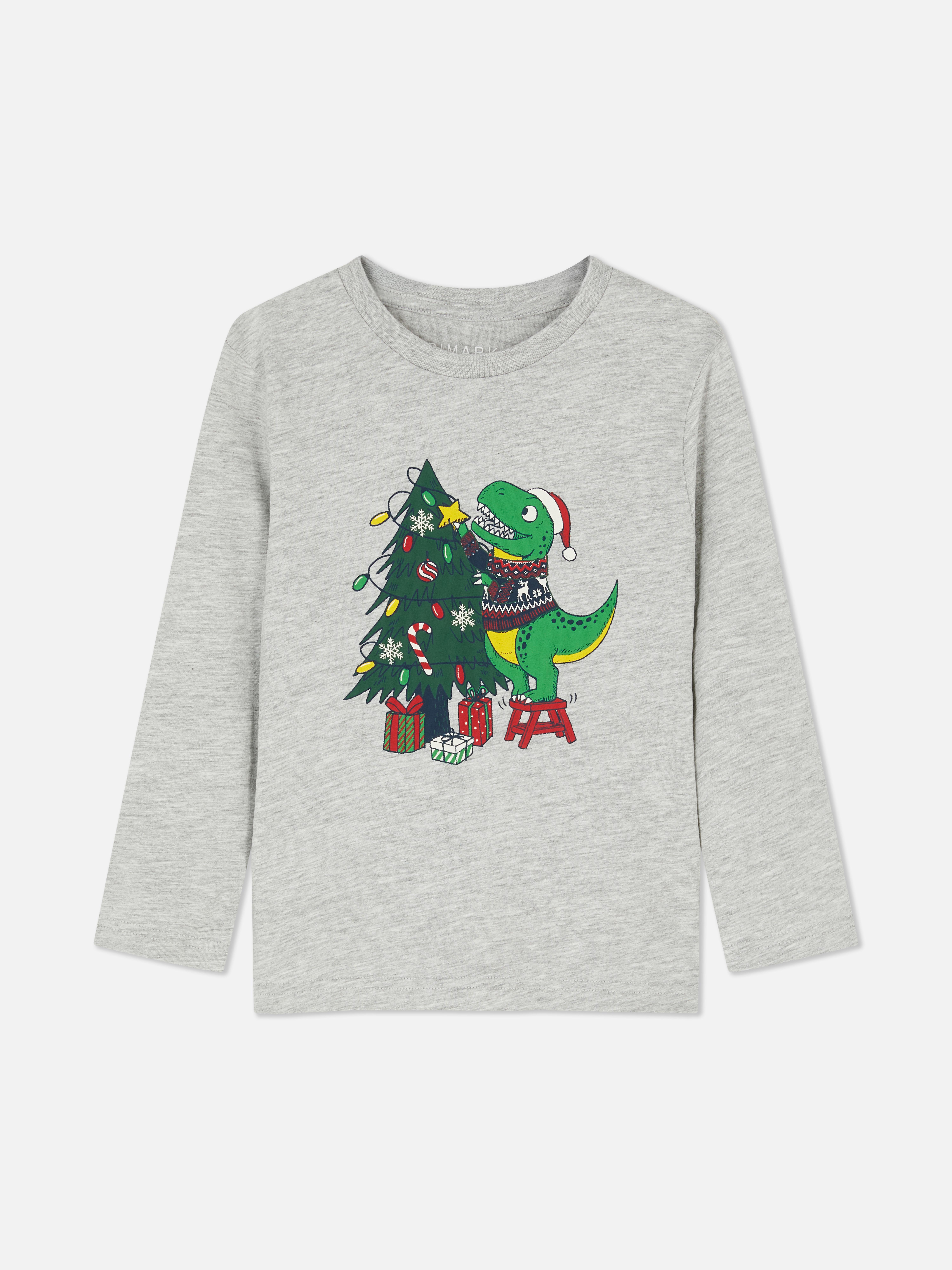 1.5-8yrs | Christmas Graphic Long Sleeve T-Shirt