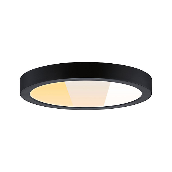 Panneau LED Abia 2 White Select Détecteur de mouvement crépusculaire (HF) rond 300mm 14W 1000lm 2700 - 4000K Noir