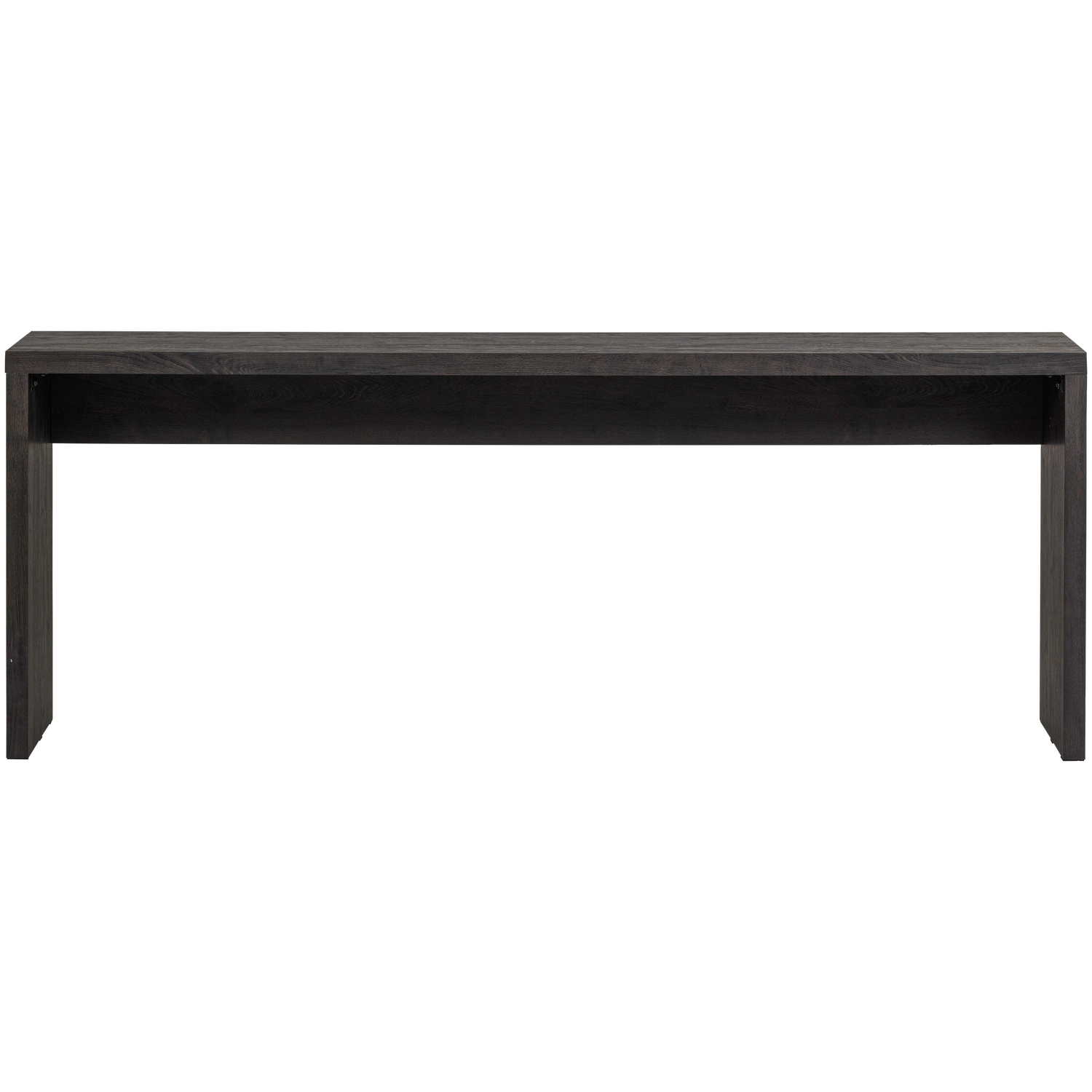 WOOOD sidetable Maan - MDF - Donkerbruin - 76x200x45