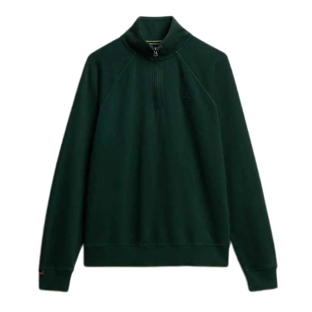 Superdry Essential Logo half zip sweatshirt