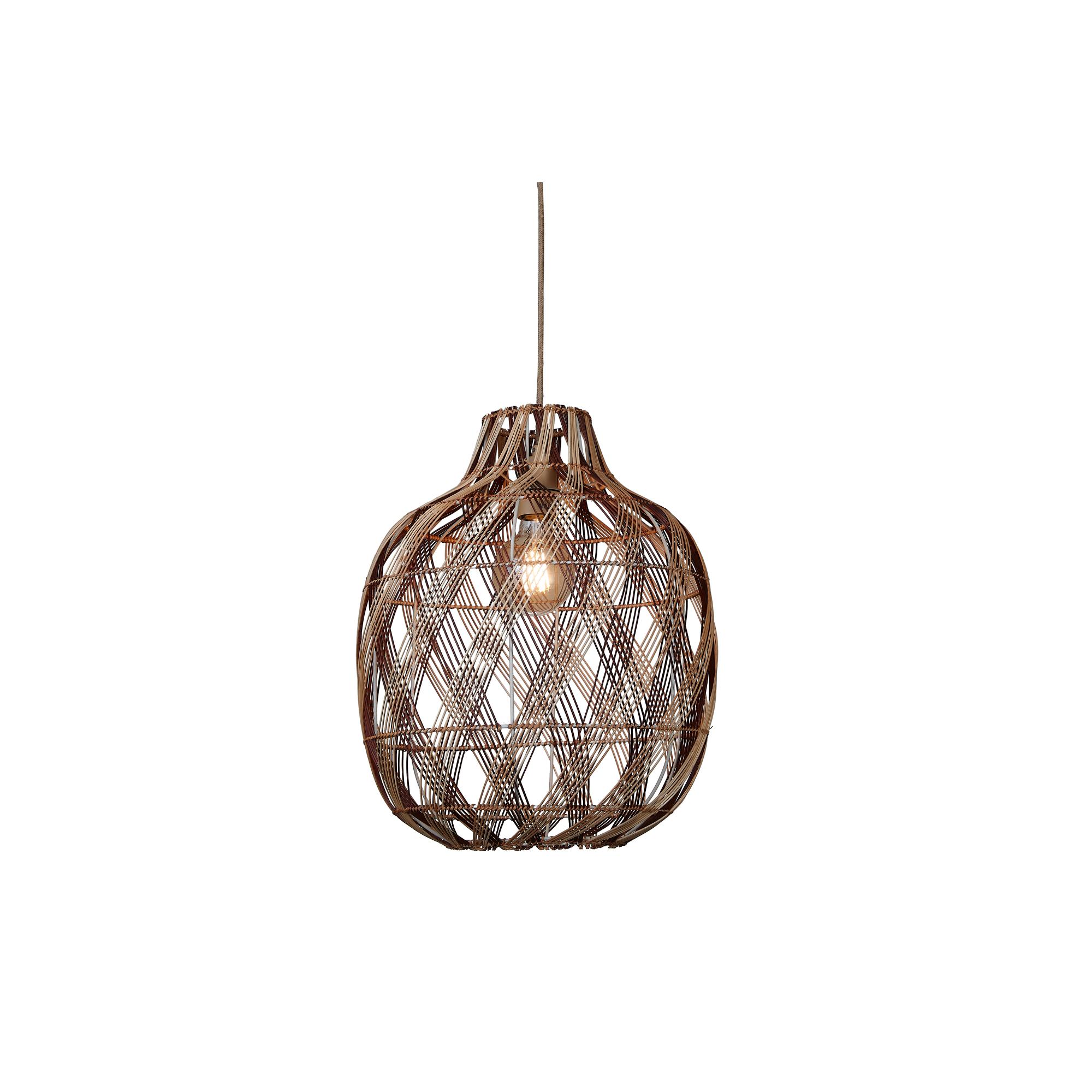 GOOD&MOJO hanglamp MENDOZA - bruin - Ø40cm