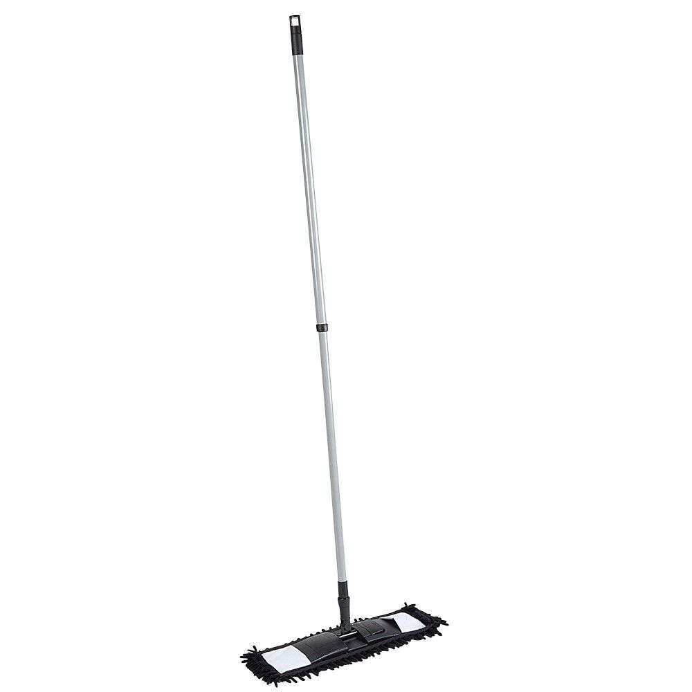 Balai plat microfibre noir