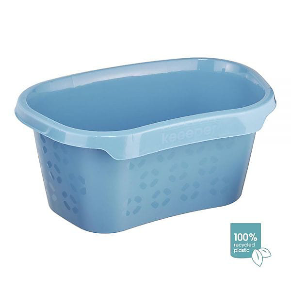 Bassine à linge sale ergonomique 30,5 litres - Bleu