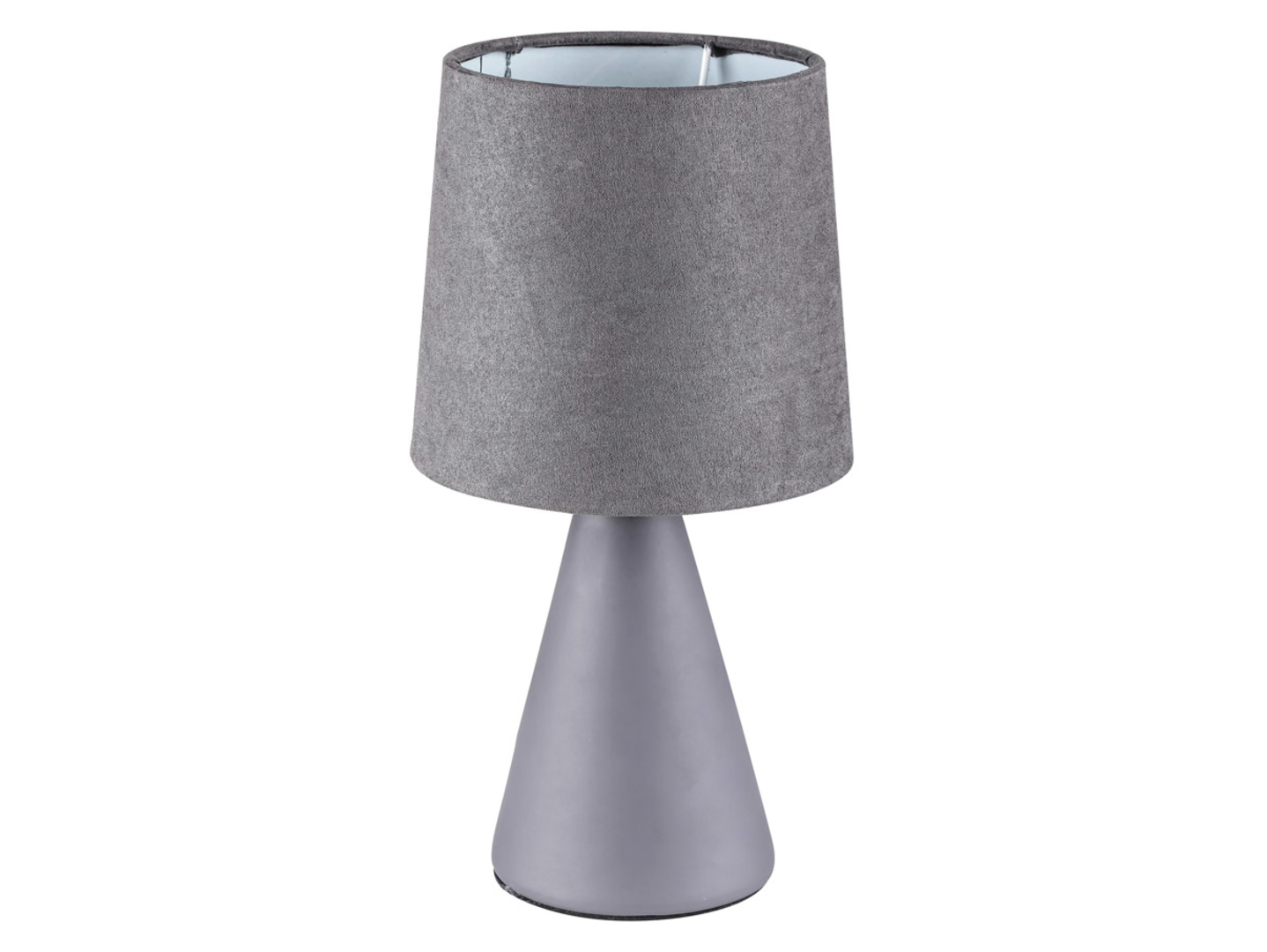 Lampa stołowa Nalani ceramiczna szara