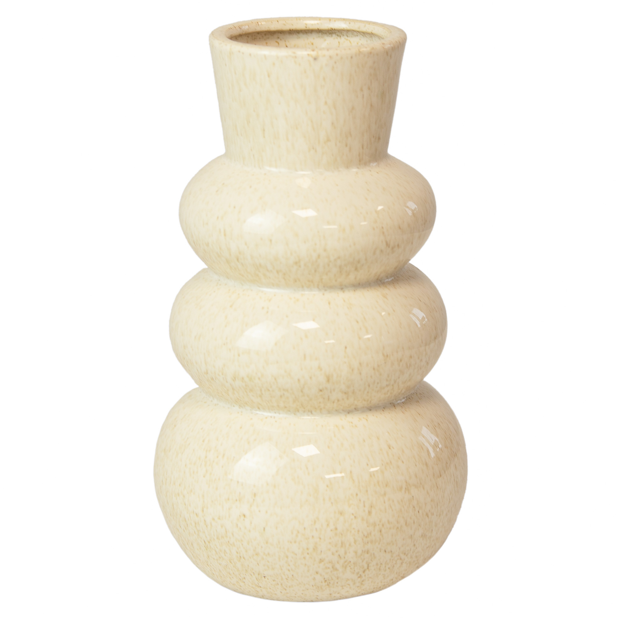 Wazon Ceramiczny Dekoracyjny Waza Ozdobna Na Kwiaty 13X25 Cm