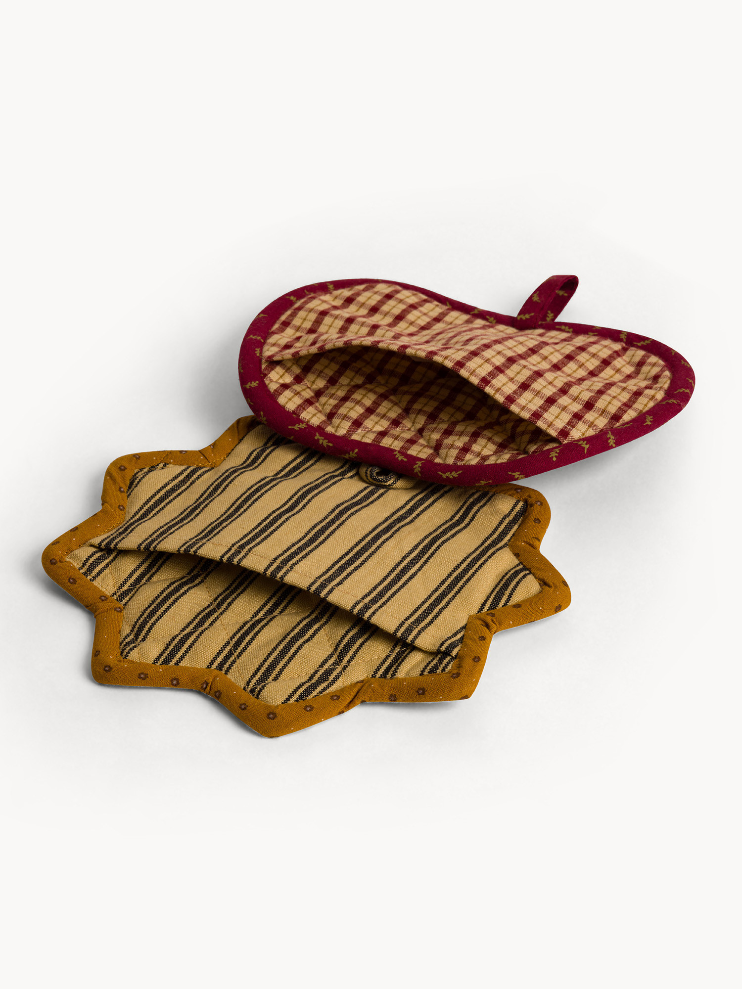 Presina in puro cotone sagomata