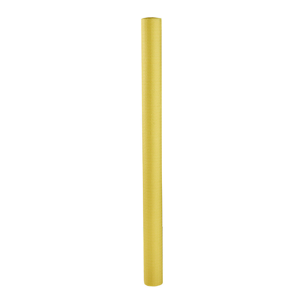 Nappe gauffrée jaune en papier 20m