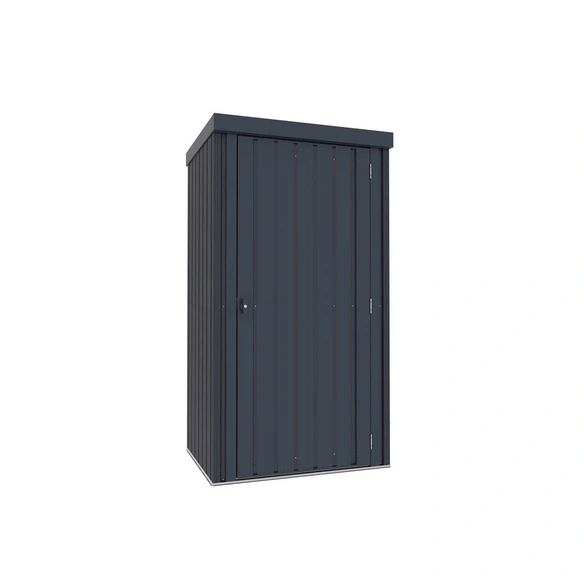 Gerätehaus »Marburg«, Stahl, Flachdach, 0,79 m², BxT: 98 x 81 cm, anthrazit matt