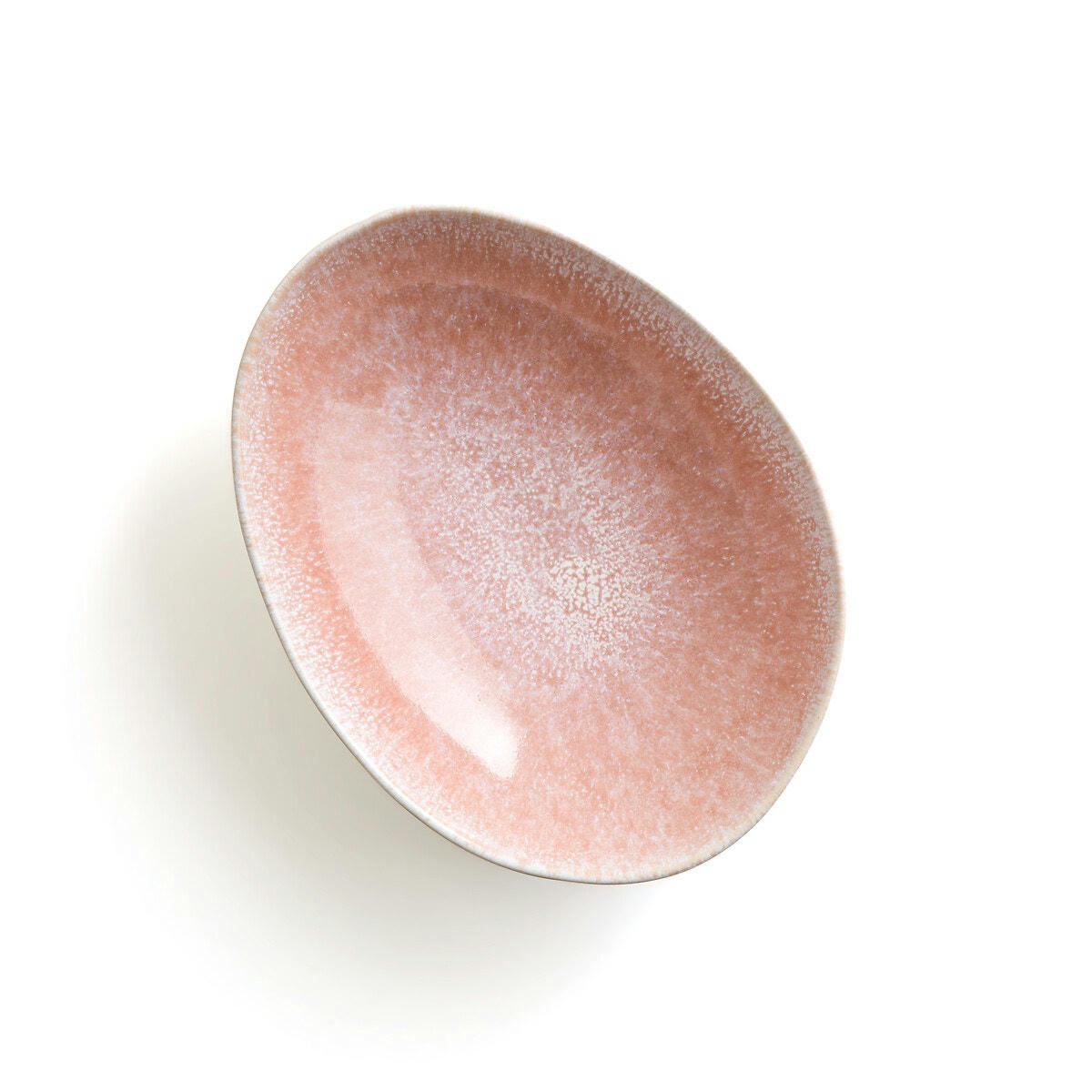 Lot de 4 assiettes creuses grès émaillé, Obulus