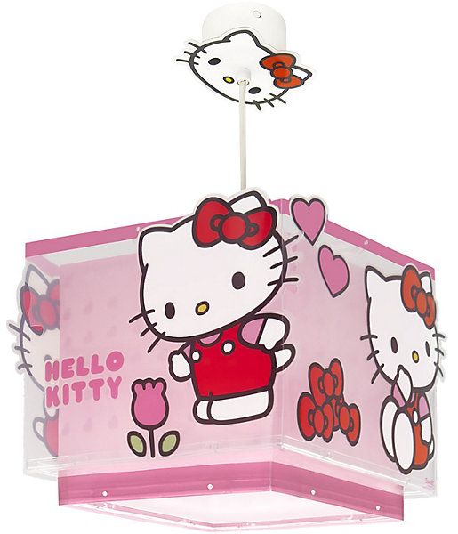 Lustre et lampe suspension pour enfants Hello Kitty