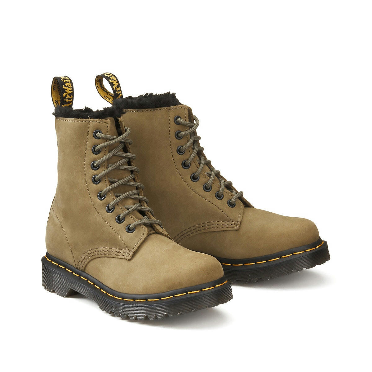 Boots en cuir fourrées 1460 Serena