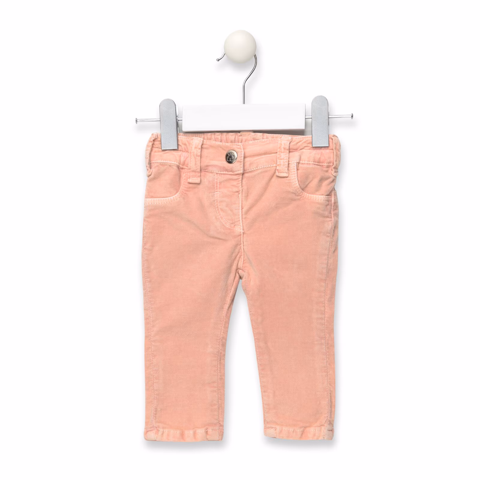Pantalón skinny terciopelo niña Pant Rosa