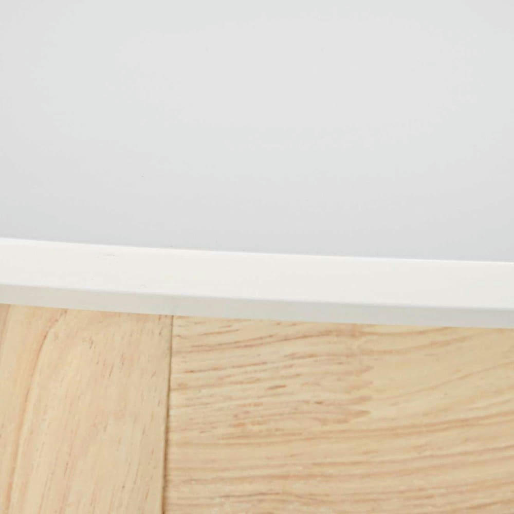 Spring - Table à manger style scandinave blanche 4/5 personnes L150