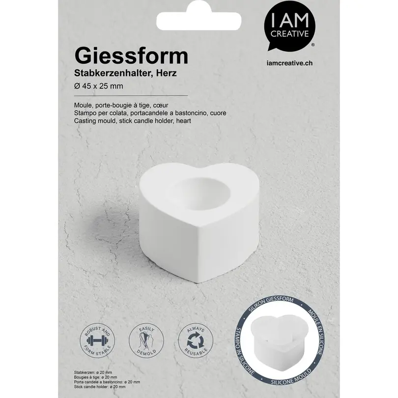 Silikonform I Am Creative