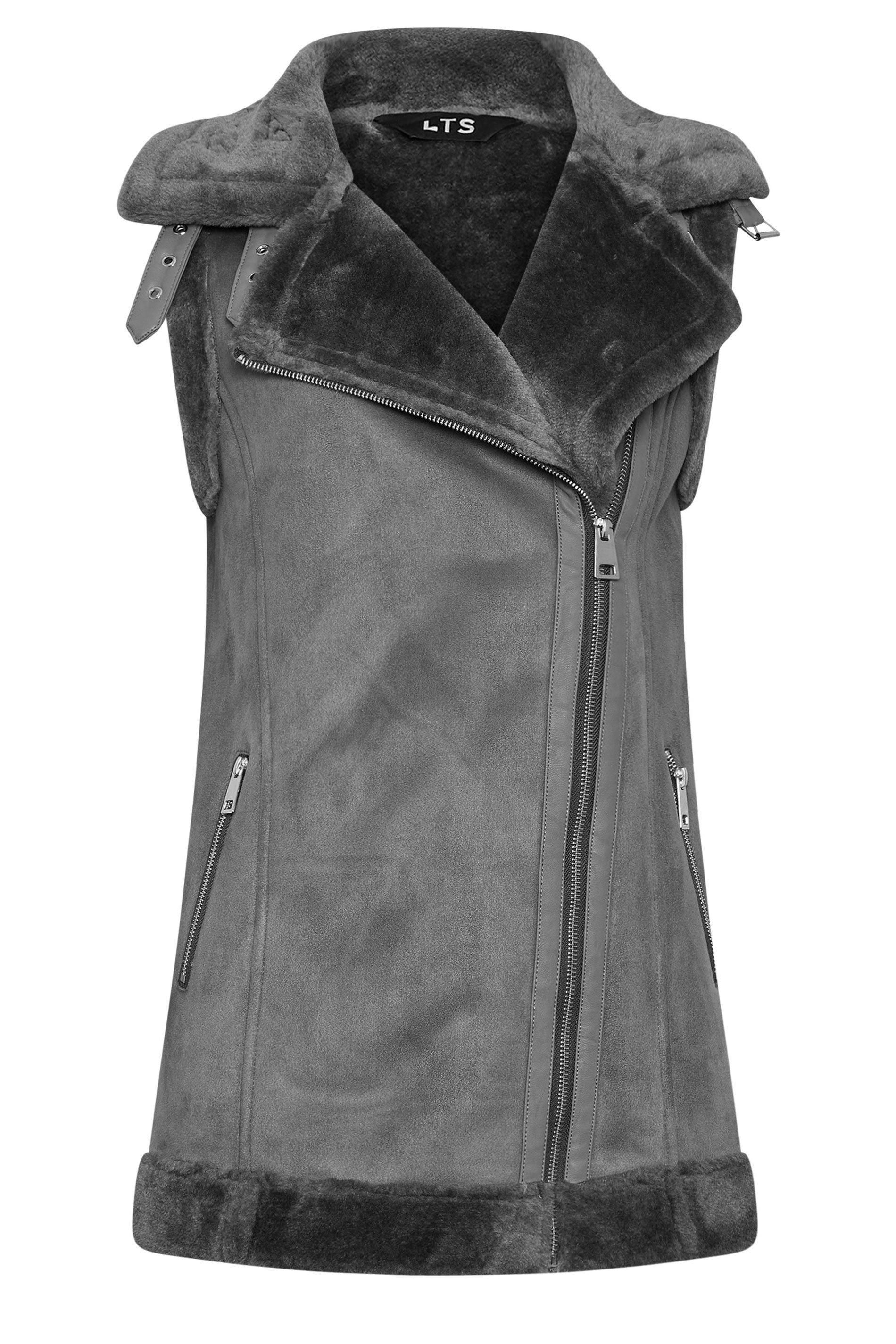 Long Tall Sally Tall Aviator Gilet Jacket