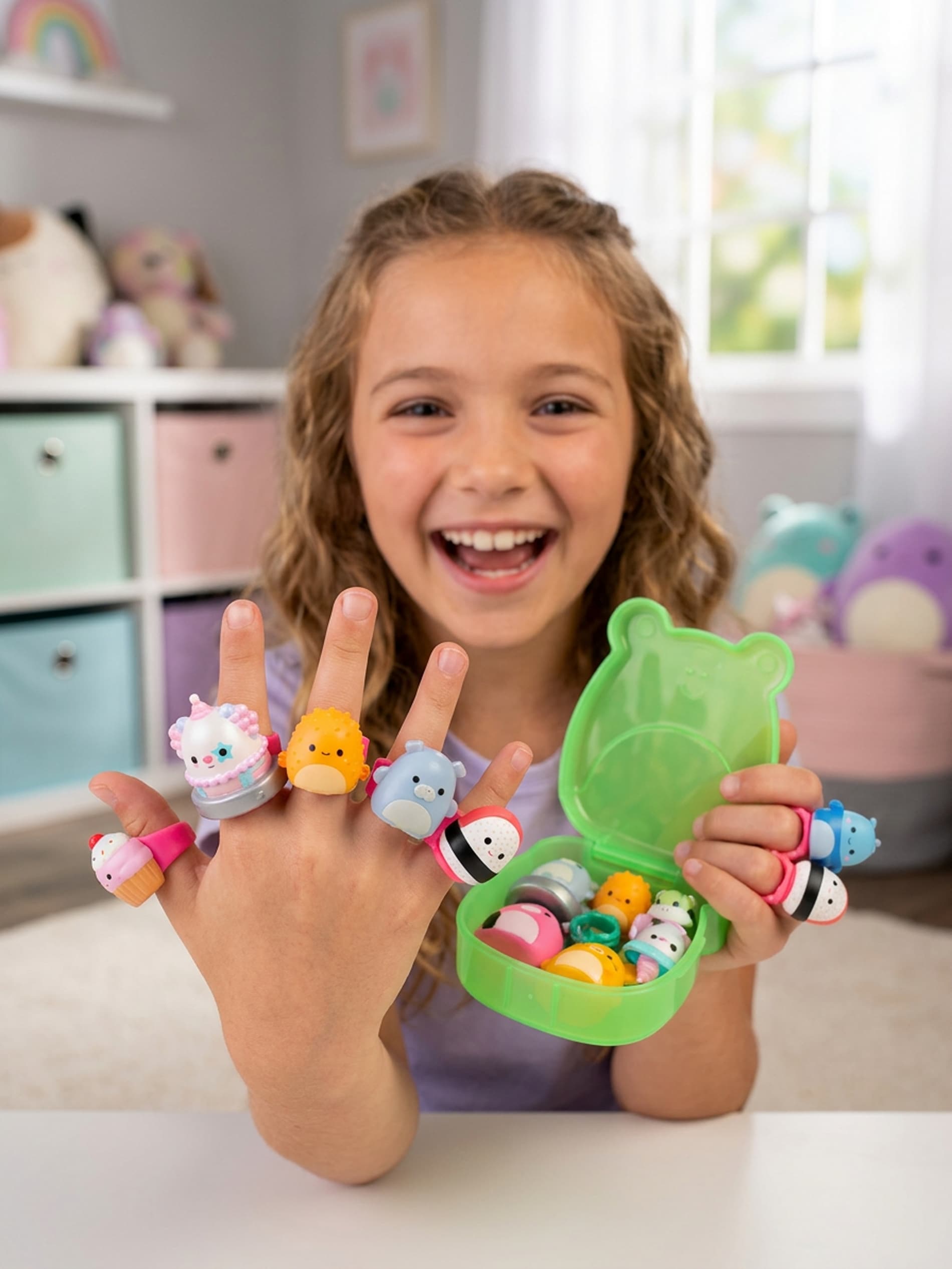 Squish-A-Longs Squishmallows Pierścionek Z Figurką Niespodzianką