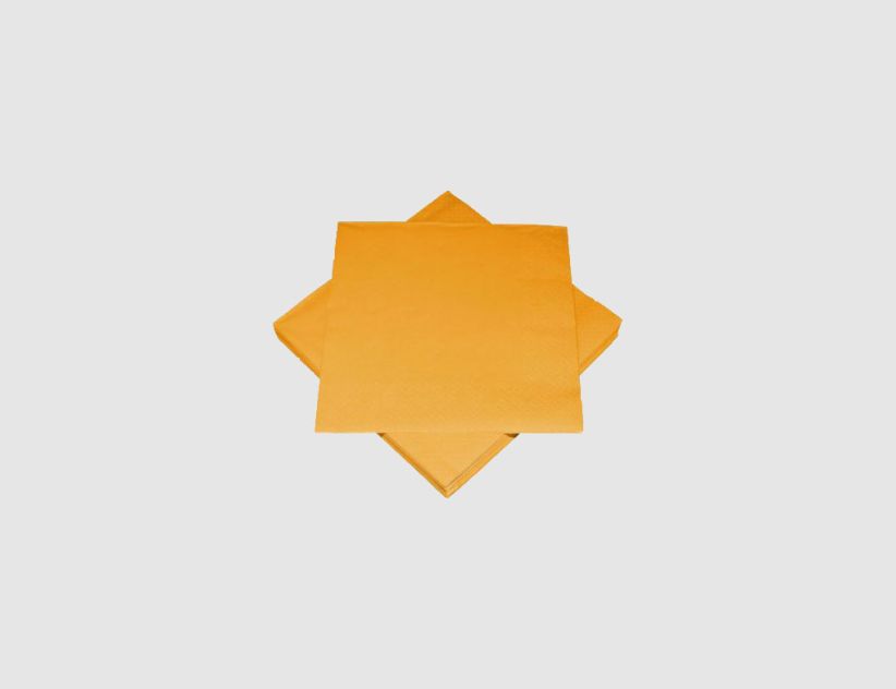 Servietten uni orange