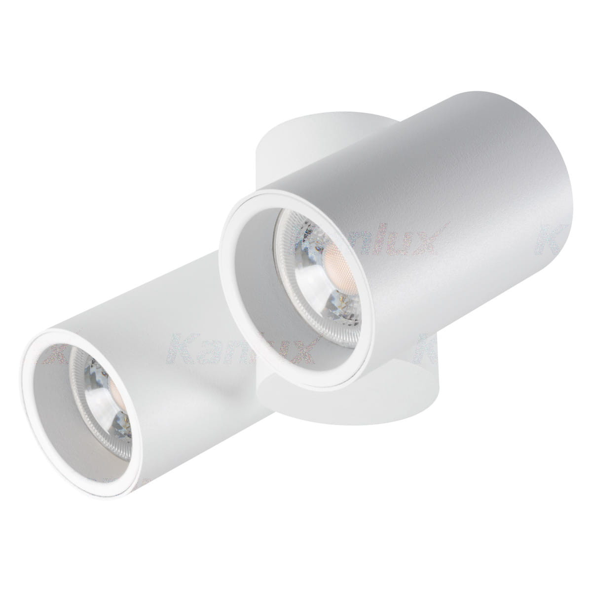 Spot okrągły biały BLURRO2xGU10x10W wym:11,5x17,5x11,5cm IP20 Kanlux