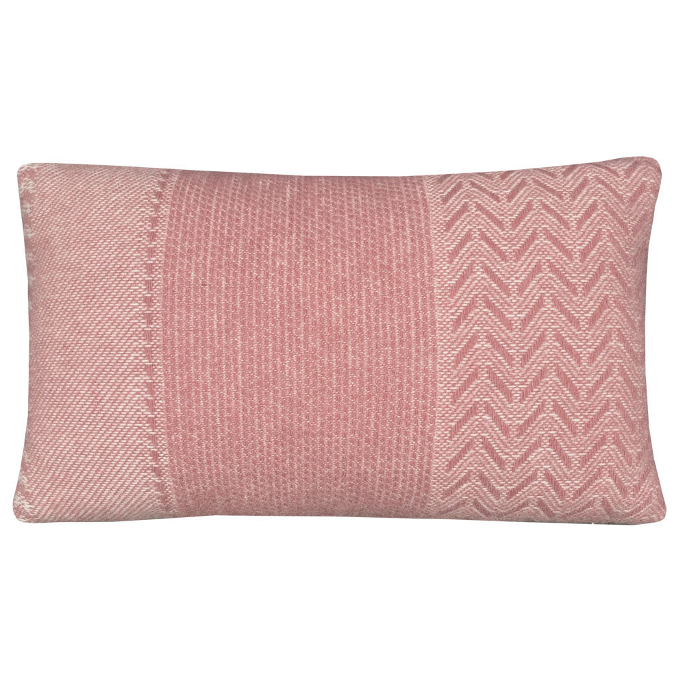 Malagoon Uptown Wool Sierkussen 35 x 60 - Roze