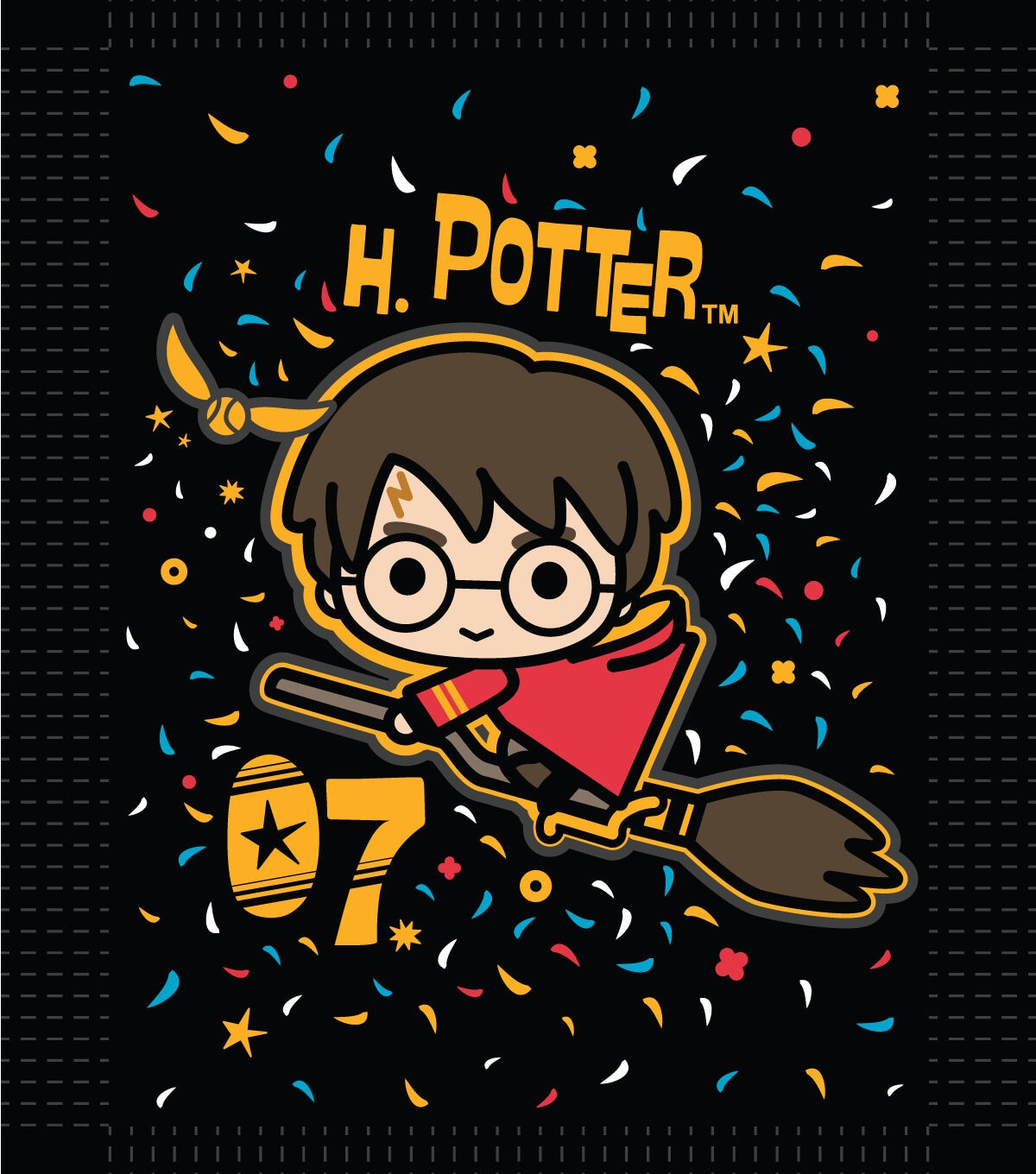 No Sew Fleece Throw 48 Harry Potter Player