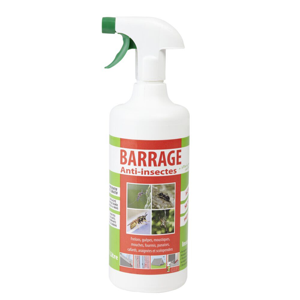 Répulsif barrage anti insectes 1L