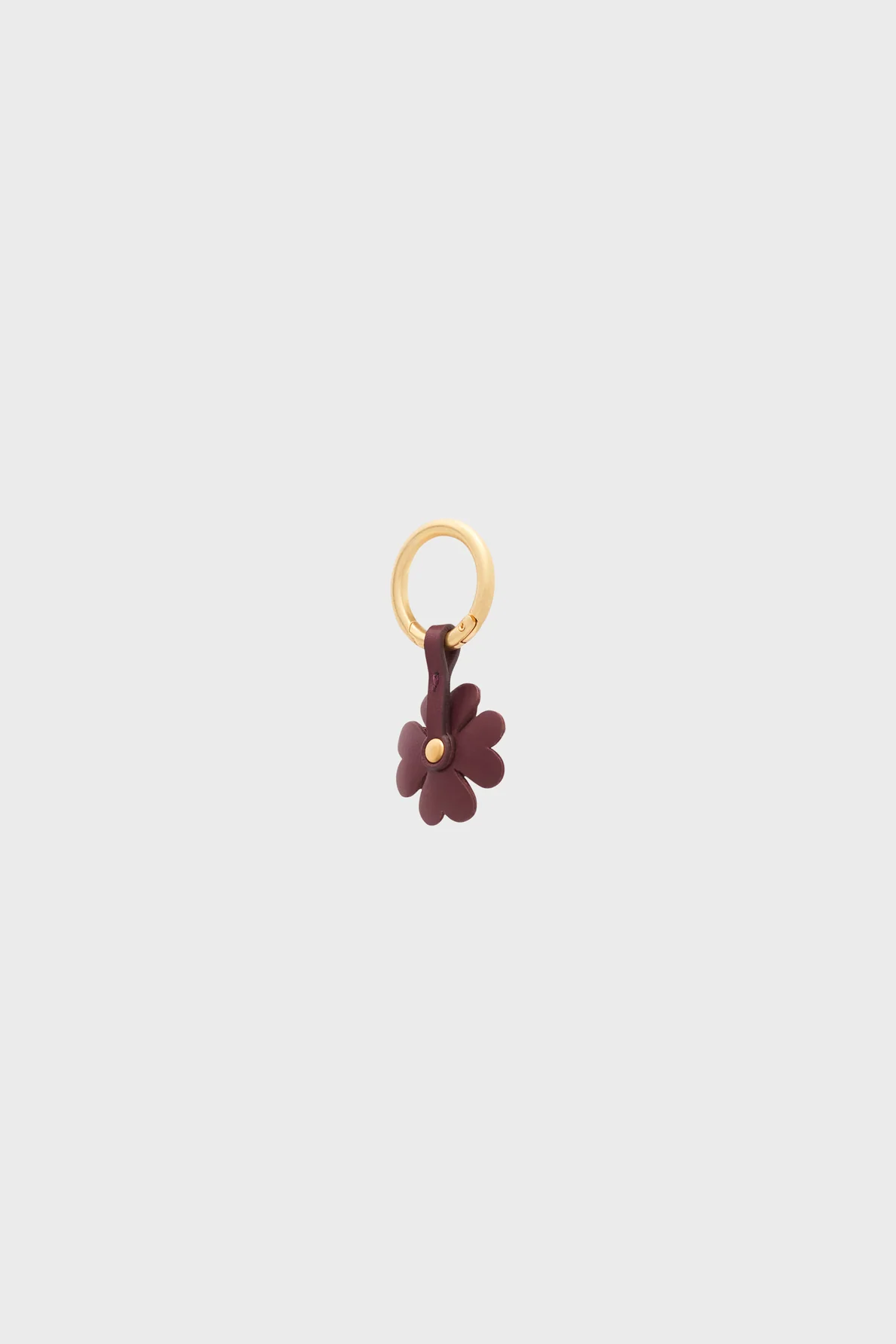 Charm en cuir - TREFLE