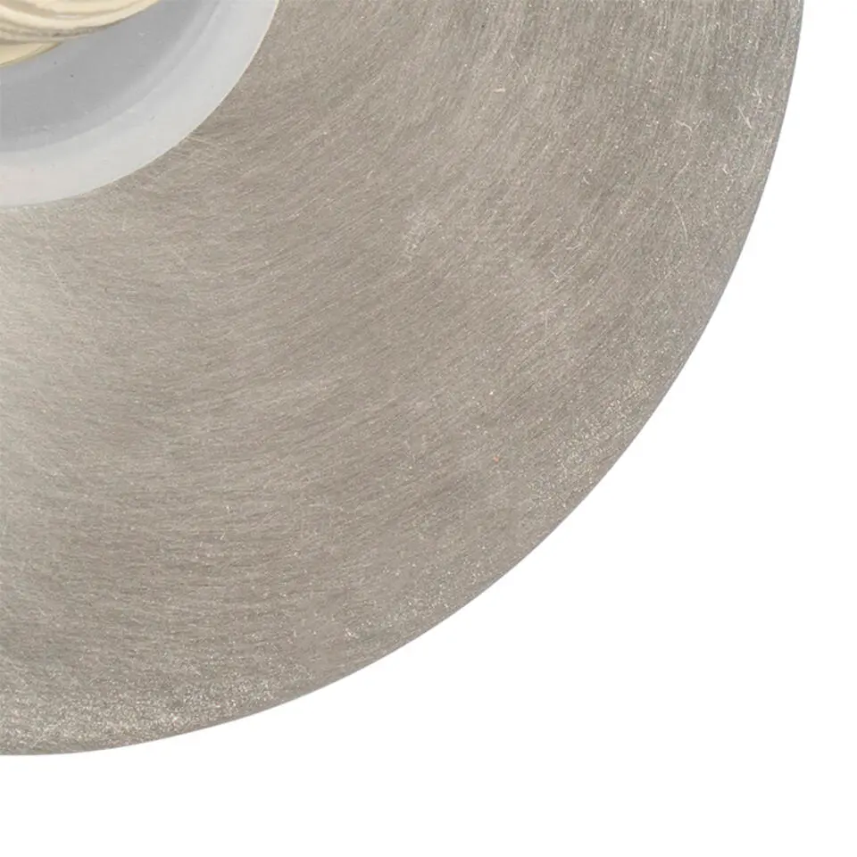 Qazqa wandlamp met glas cederic zilverkleurig g9