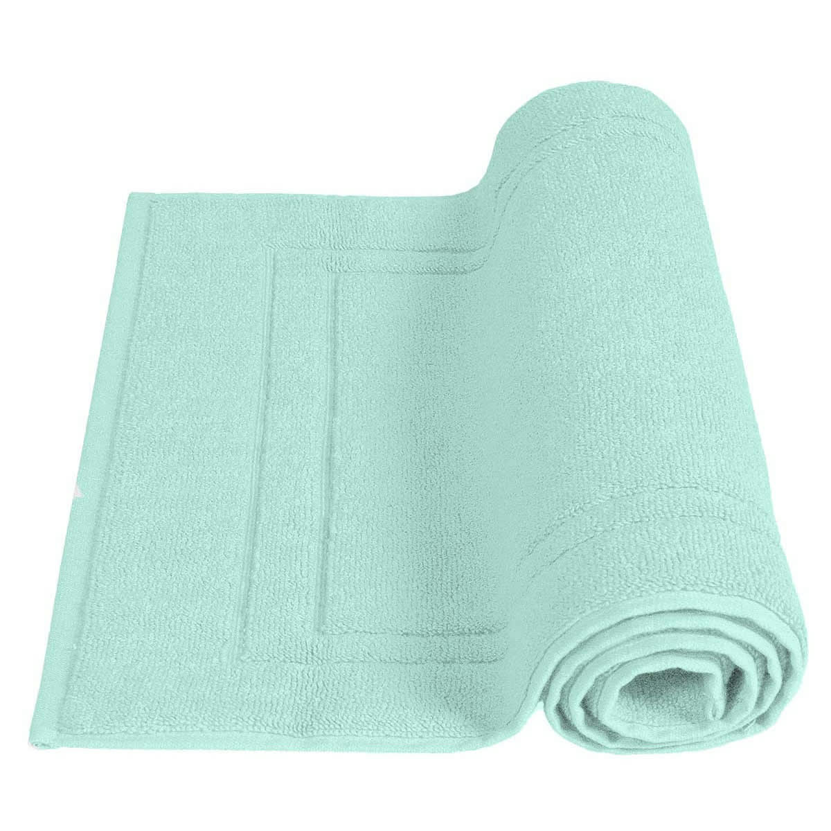 LUXURY - Tapis de bain 900gr/m²  menthe 50x80 cm