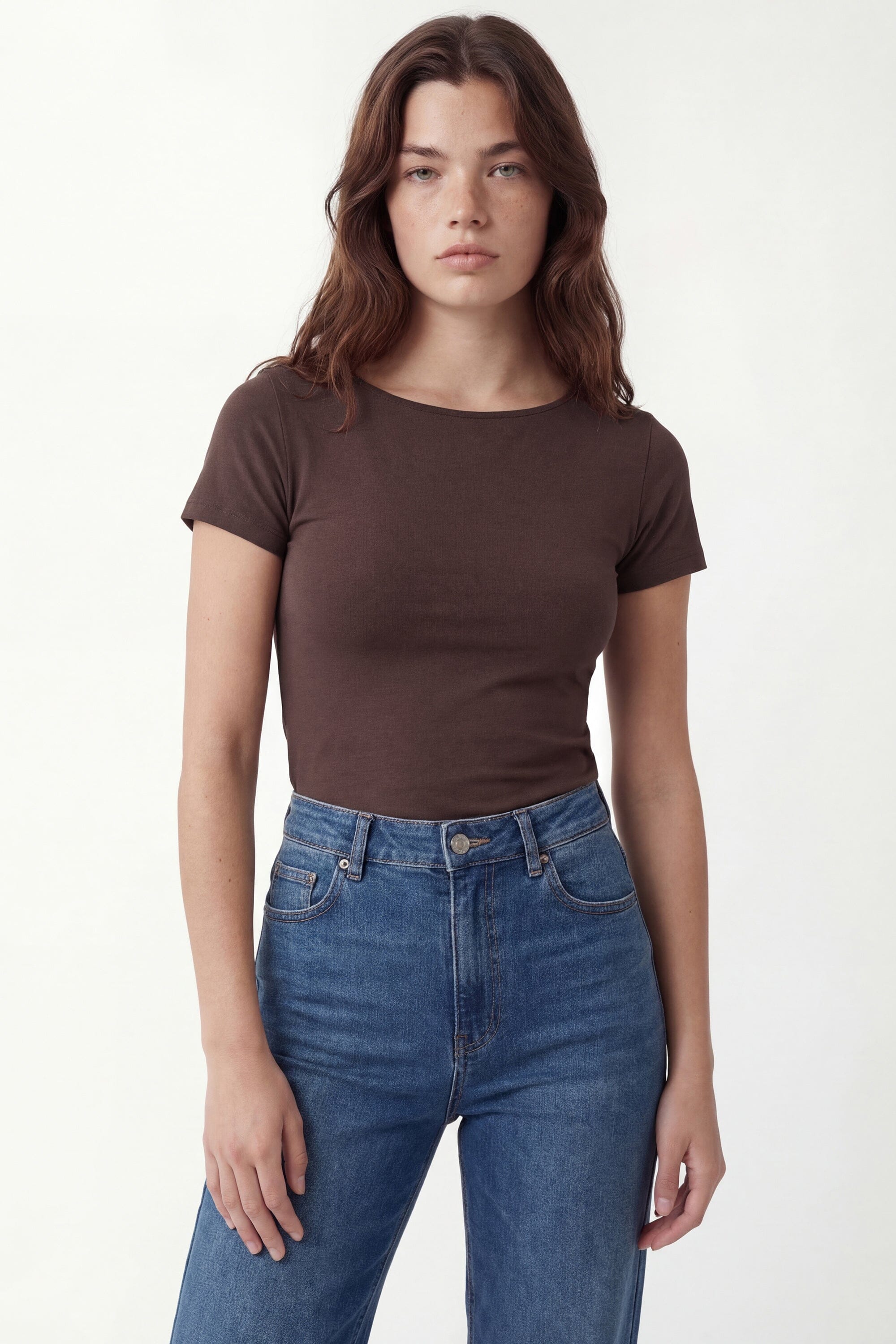 TEE SHIRT - CAPRICE - ESPRESSO