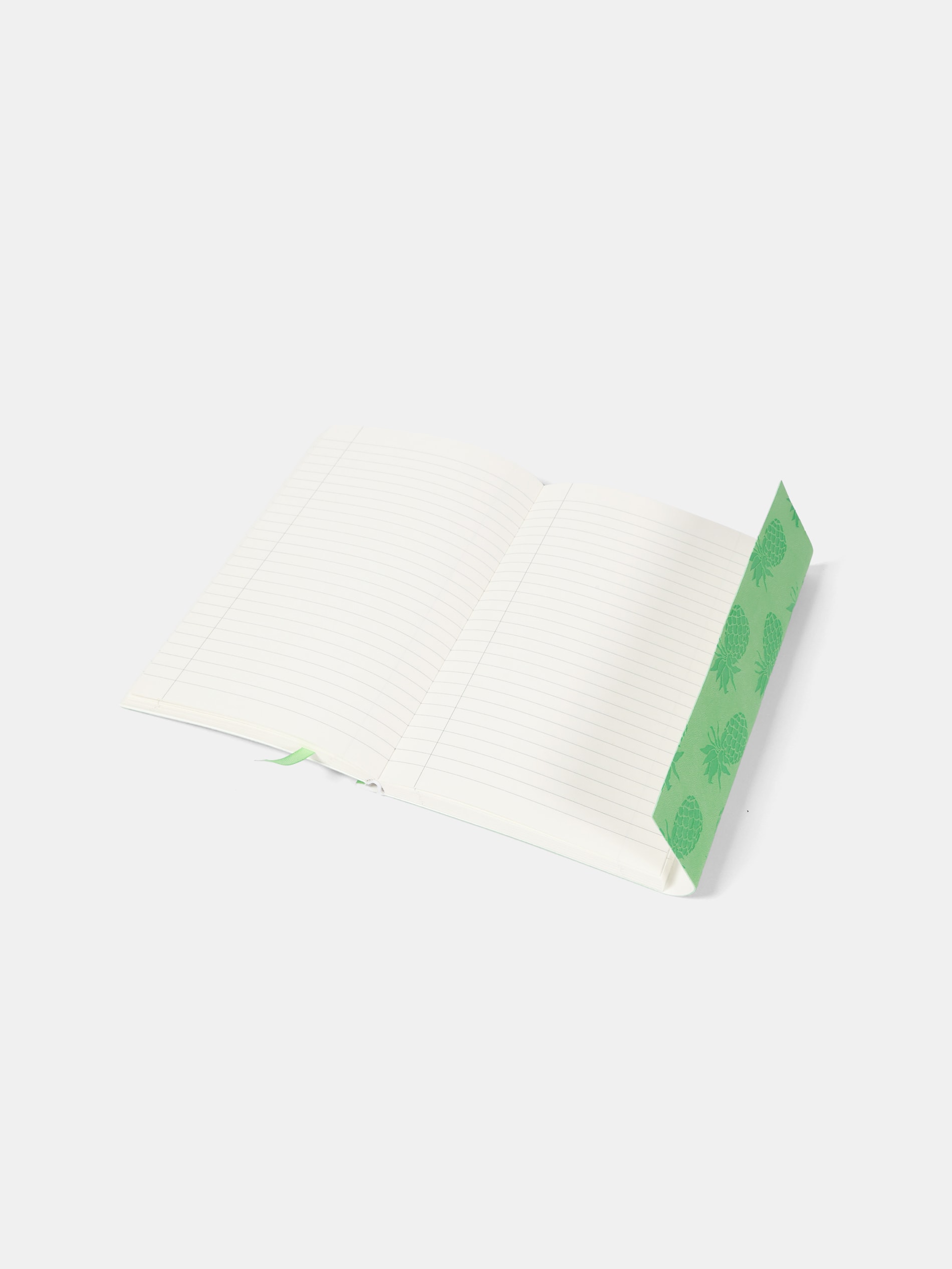 Notes na gumkę z motywem ananasa