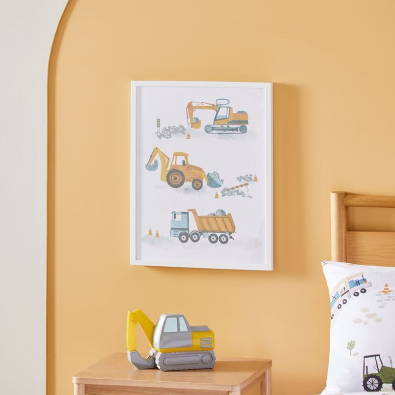 Under Construction Wall Art