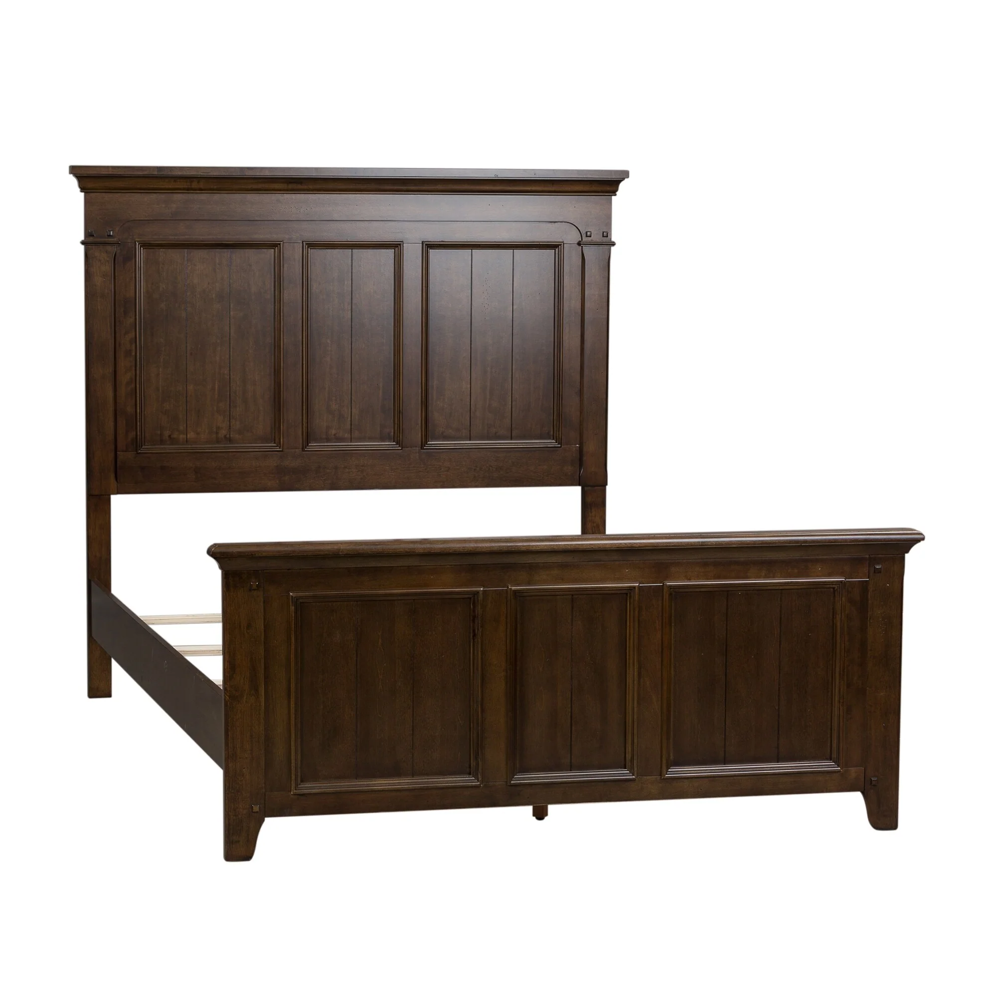 Liberty Furniture Saddlebrook Panel Bed, Dresser & Mirror, Chest -King or Queen