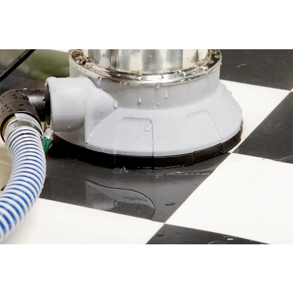 Klarwasser-Tauchpumpe »TPF 6600 SN«, edelstahlfarben, 6600 l/h, 450 W