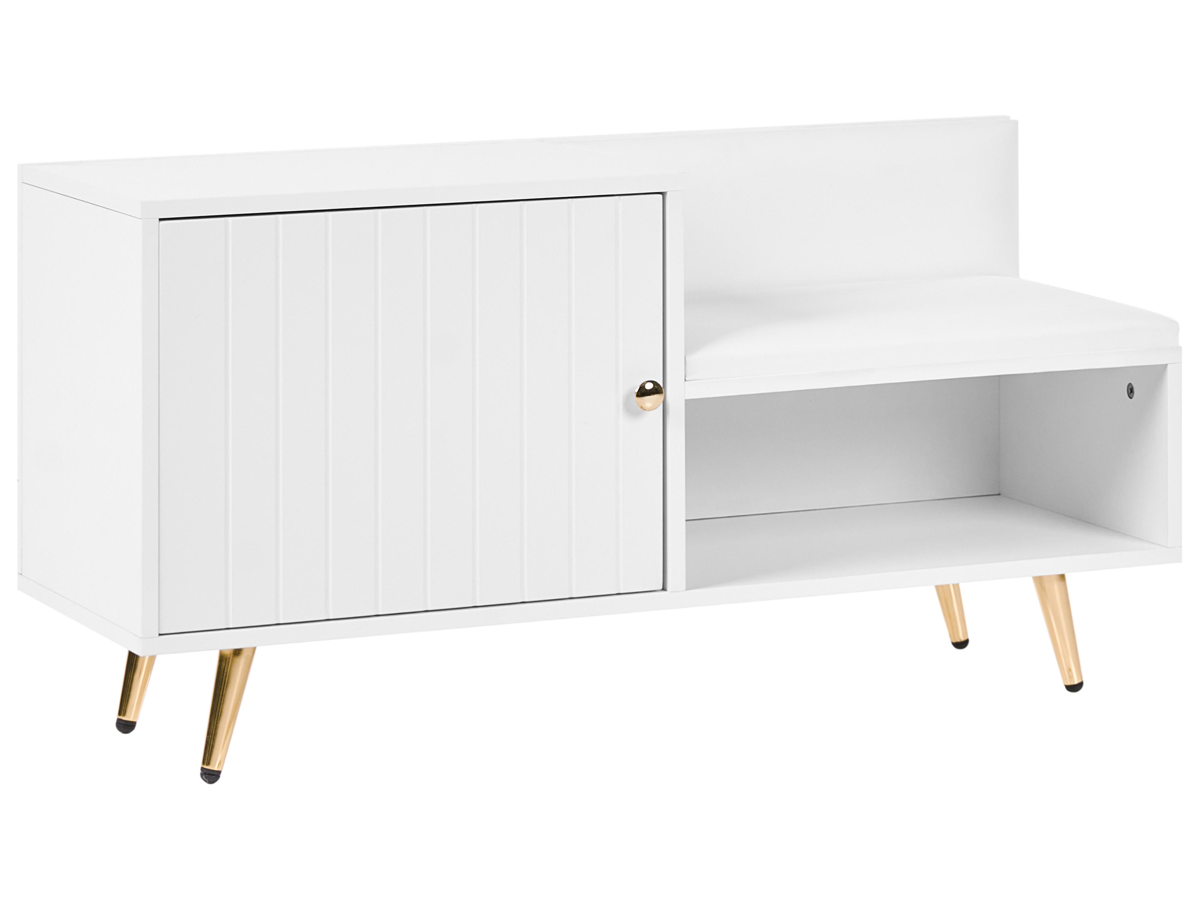 Shoe Bench KELOWNA White