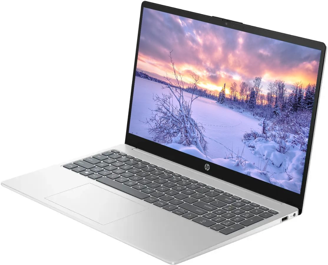 HP 15.6 Touchscreen Business Laptop  32GB RAM 1.5TB Storage (1TB SSD+512GB Docking Station Set)  6-Cores Intel Core i3  Windows 11  PLUSERA Earphones  Silver